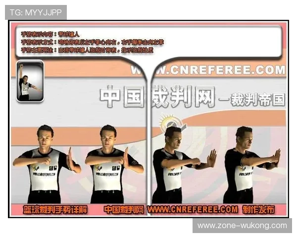 篮球裁判手势图解:看懂所有判罚信号及其代表含义 篮球裁判手势图解:看懂所有判罚信号及其代表含义